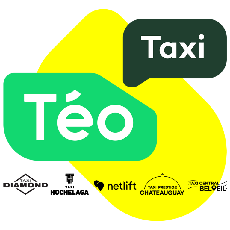 Logo Téo Taxi (service de taxi à Montréal)