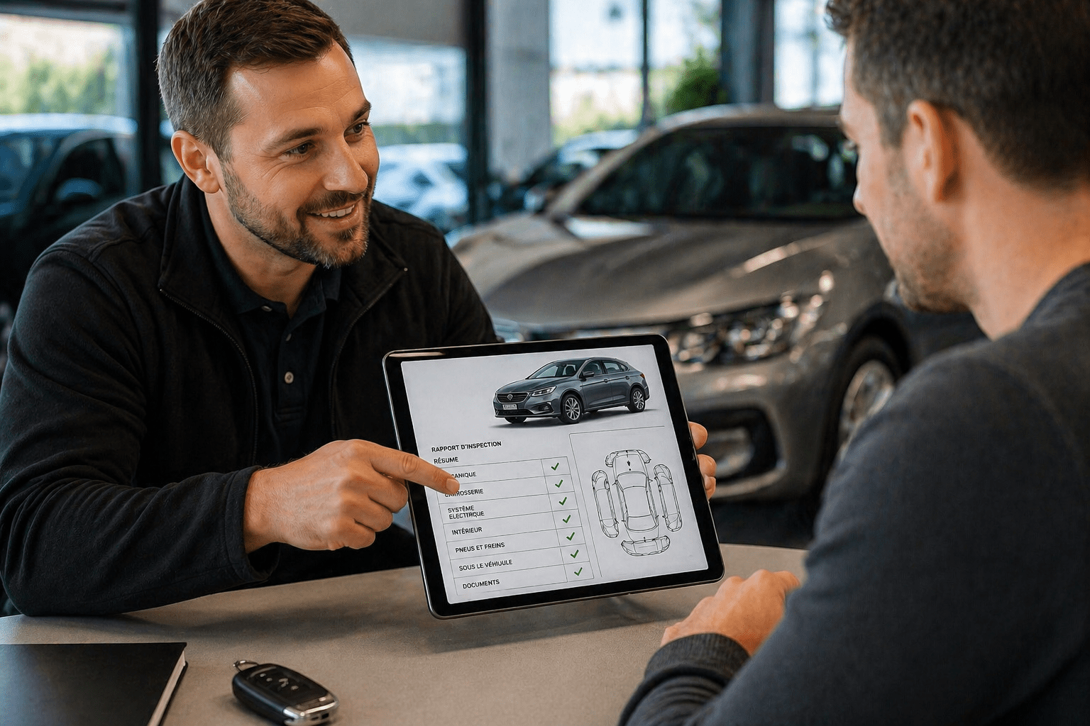 vendre sa voiture usagée plus cher grâce à un rapport d'inspection automobile certifié