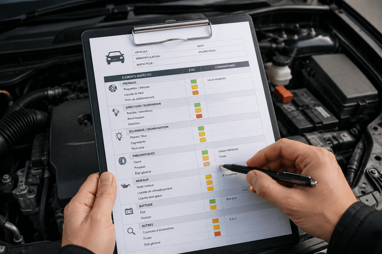 Lire rapport inspection automobile Québec — guide complet 2026
