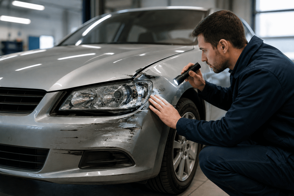 How to tell if a car has been in an accident before buying it?