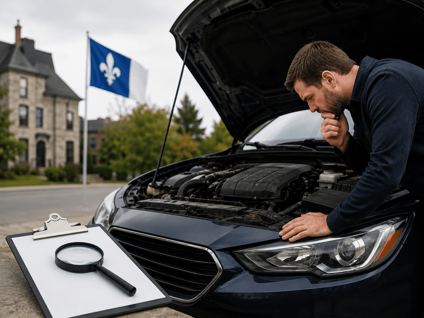 Inspection mécanique voiture usagée Montréal — Meca Home Concept