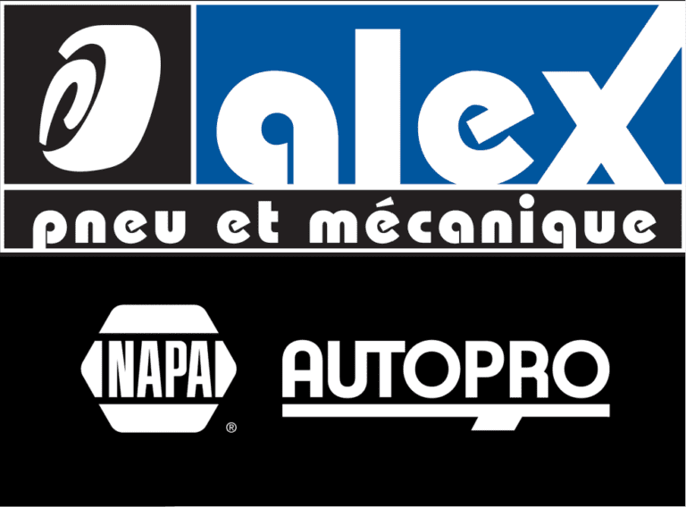 Logo d’Alex Pneu et Mécanique, centre NAPA AUTOPRO à Montréal, partenaire en inspection et mécanique automobile